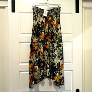 Allison Joy NWT asymmetrical maxi skirt